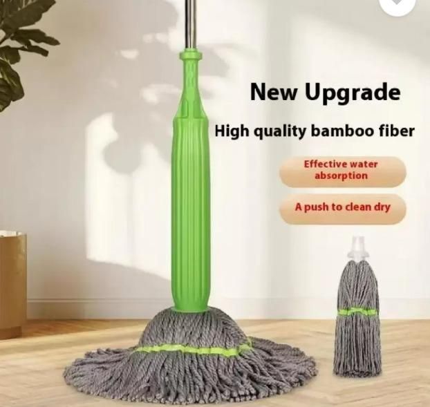 Self-Twisting 360° Rotating Mop – Hands-Free Floor Cleaning with Microfiber Magic